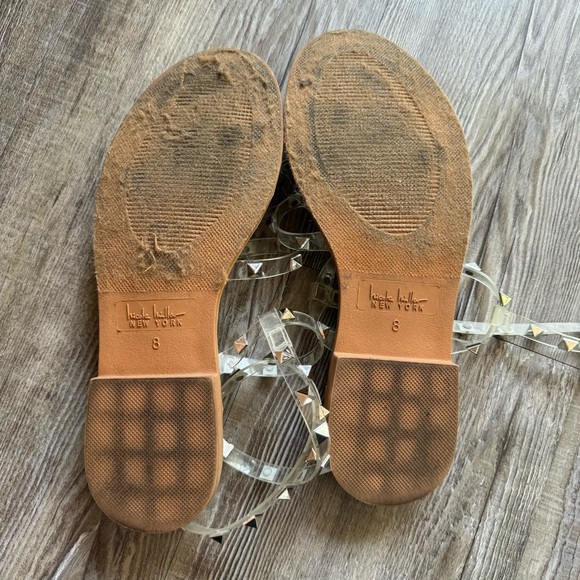 Clear strap studded sandals - Picture 4 of 6